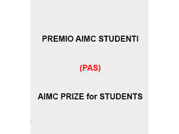 PREMIO AIMC STUDENTI (PAS)